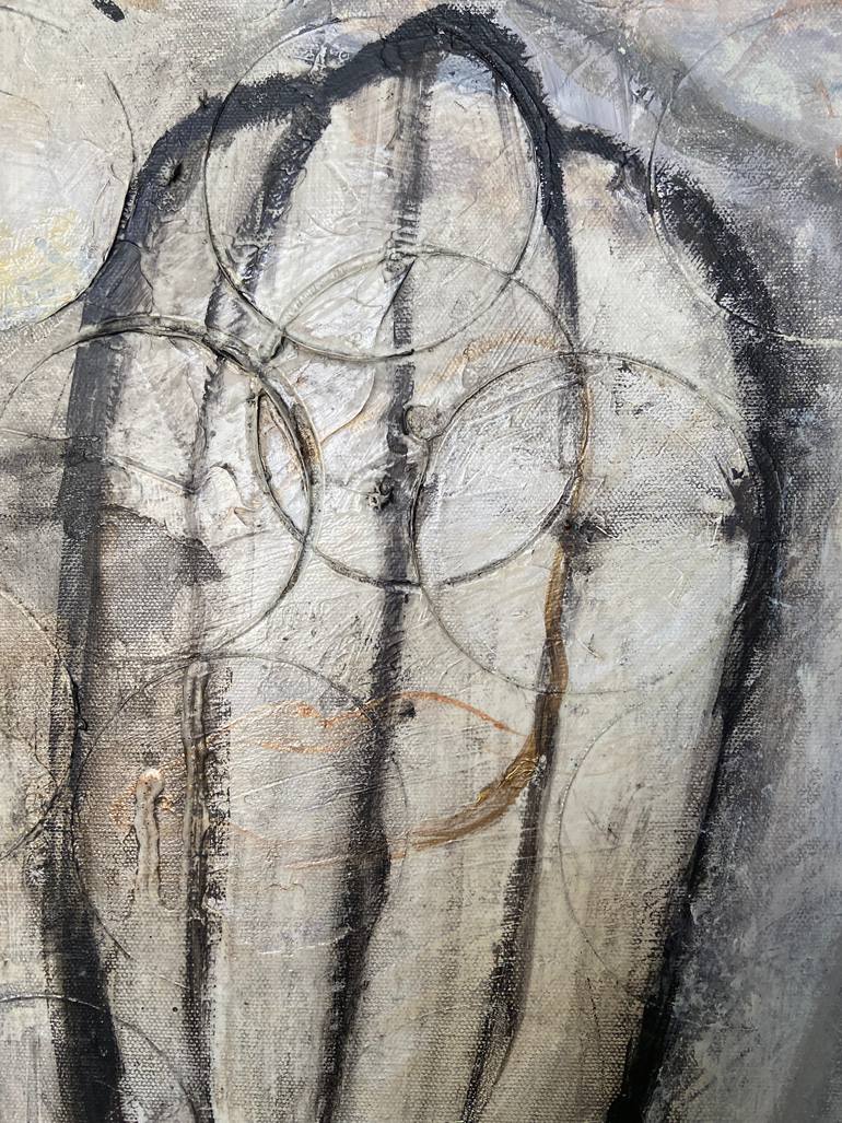 Original Minimalism Abstract Painting by Sandy Parris