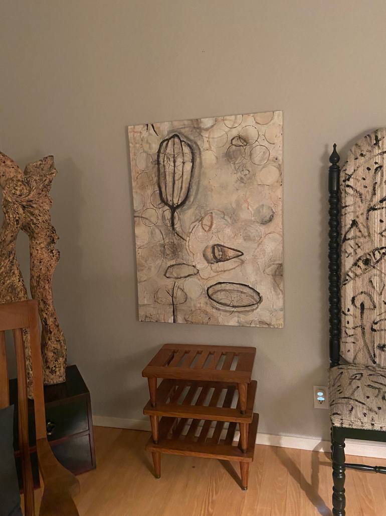 Original Minimalism Abstract Painting by Sandy Parris