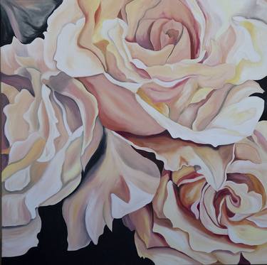Print of Modern Floral Paintings by Cristina Elena Pop