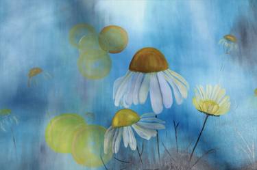 Print of Fine Art Floral Paintings by Cristina Elena Pop