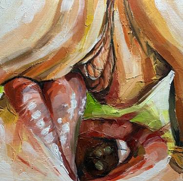 Original Impressionism Erotic Paintings by Alex Ho