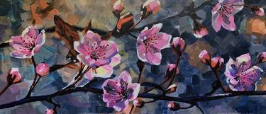 Original Impressionism Botanic Paintings by Alex Ho