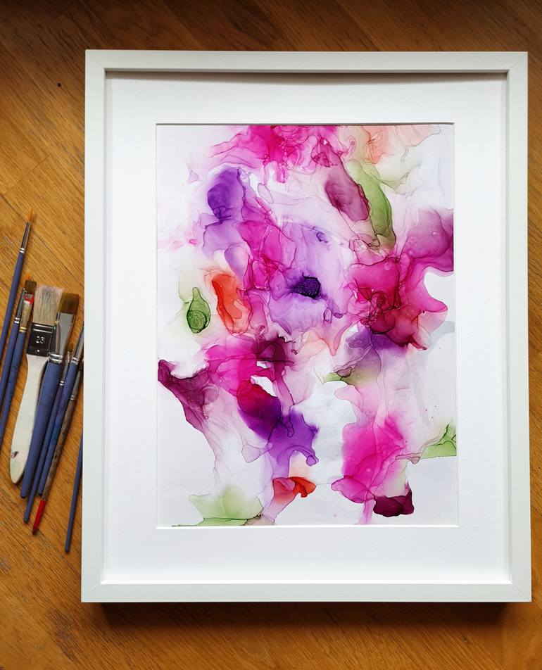 Original Figurative Abstract Drawing by Maria Do