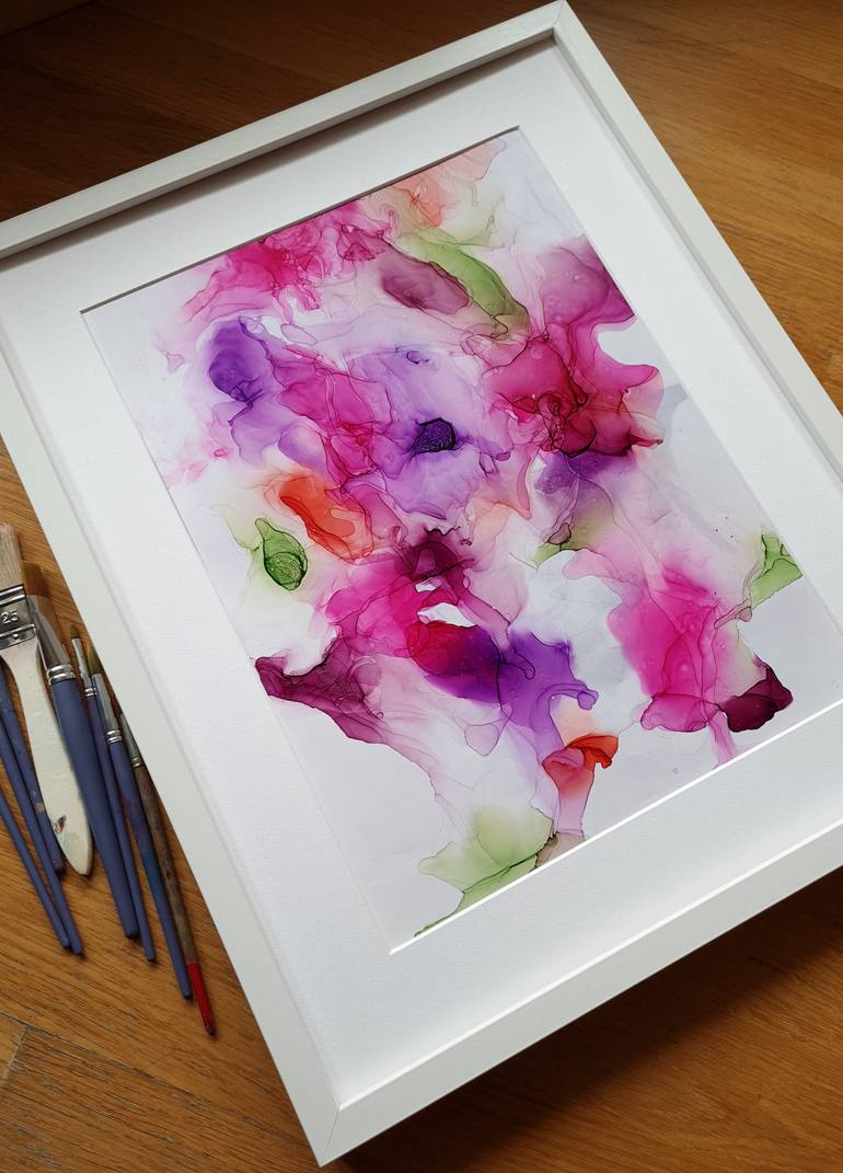 Original Figurative Abstract Drawing by Maria Do