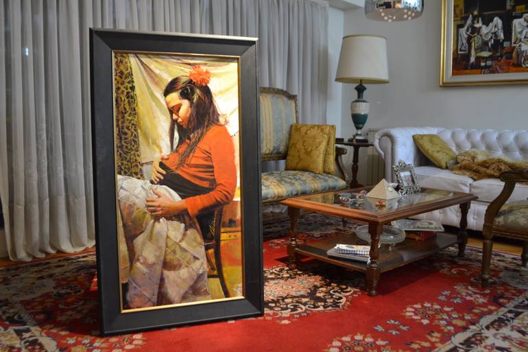 Original Figurative Other Painting by Marco Ortolan