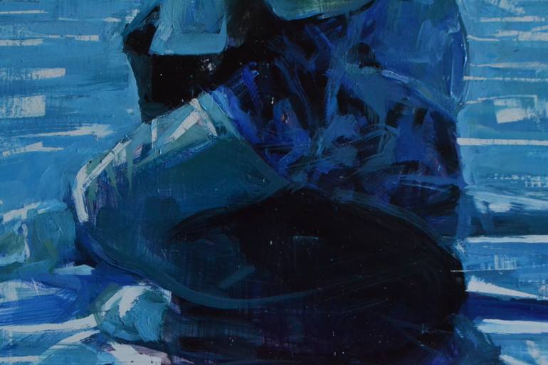 Original Figurative Love Painting by Marco Ortolan