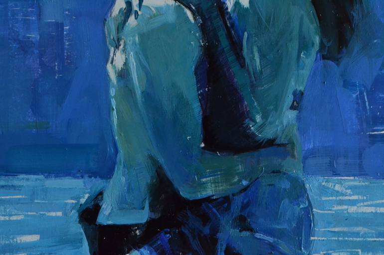 Original Figurative Love Painting by Marco Ortolan