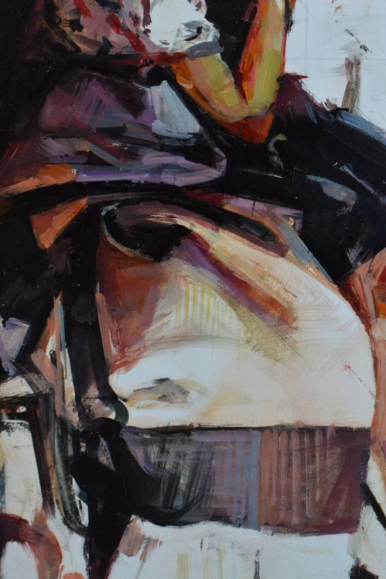 Original Figurative Children Painting by Marco Ortolan