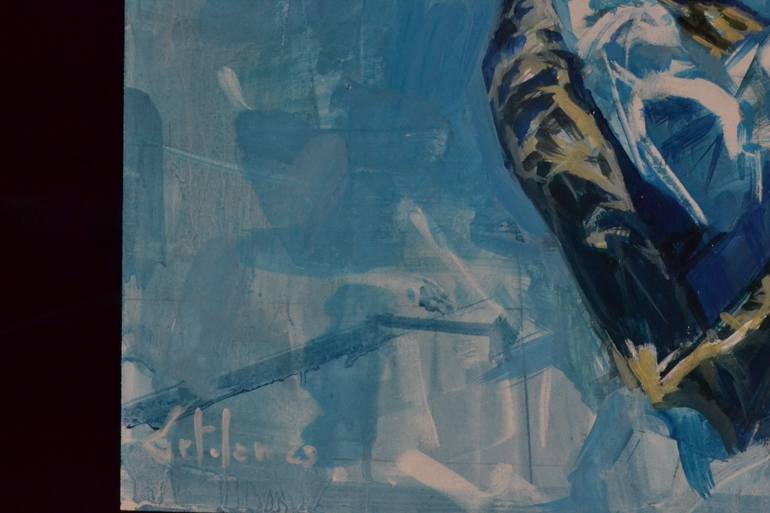 Original Figurative Love Painting by Marco Ortolan