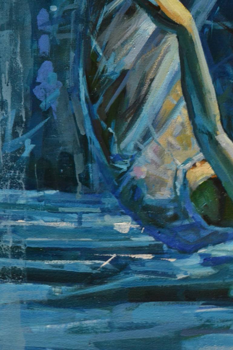 Original Figurative Water Painting by Marco Ortolan