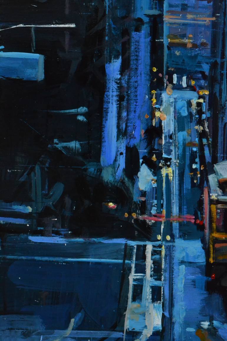 Original Figurative Cities Painting by Marco Ortolan