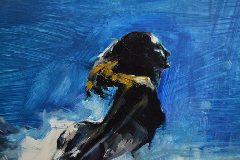 Original Figurative Water Painting by Marco Ortolan