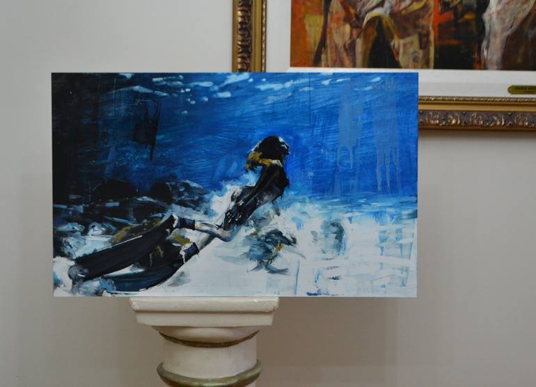 Original Water Painting by Marco Ortolan