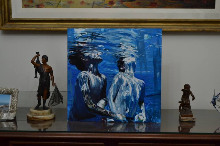 Original Figurative Children Painting by Marco Ortolan