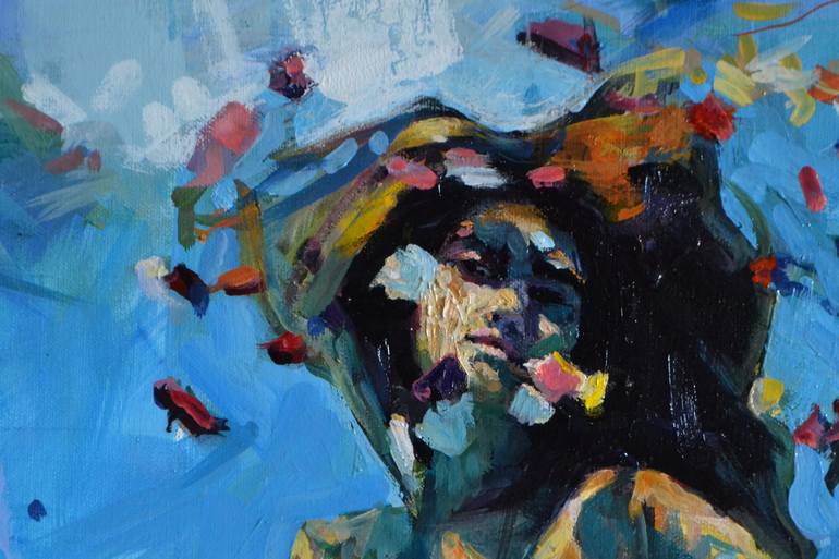 Original Figurative Women Painting by Marco Ortolan