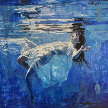 Print of Figurative Water Paintings by Marco Ortolan