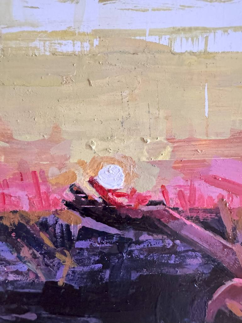 Original Impressionism Nature Painting by Marco Ortolan