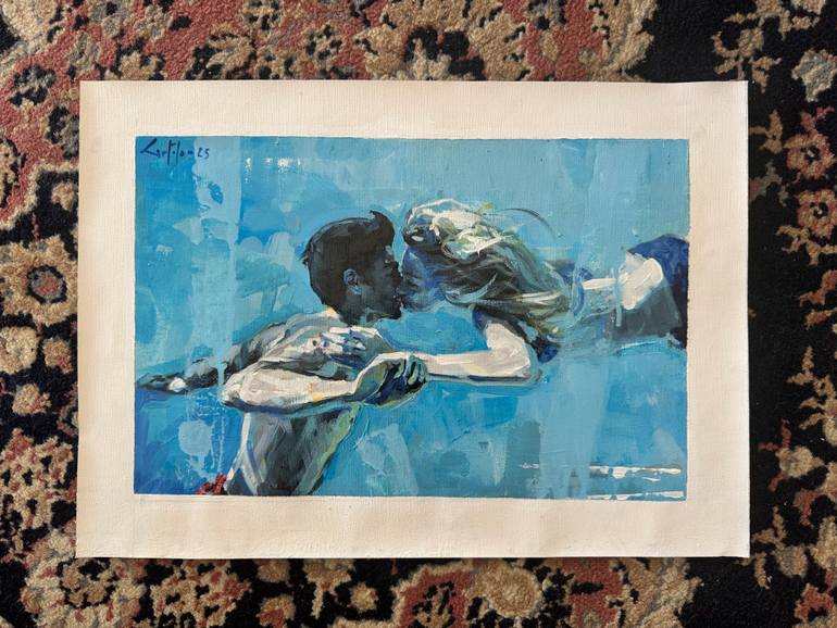 Original Figurative Water Painting by Marco Ortolan