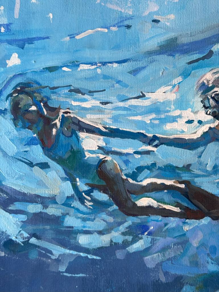 Original Figurative Water Painting by Marco Ortolan