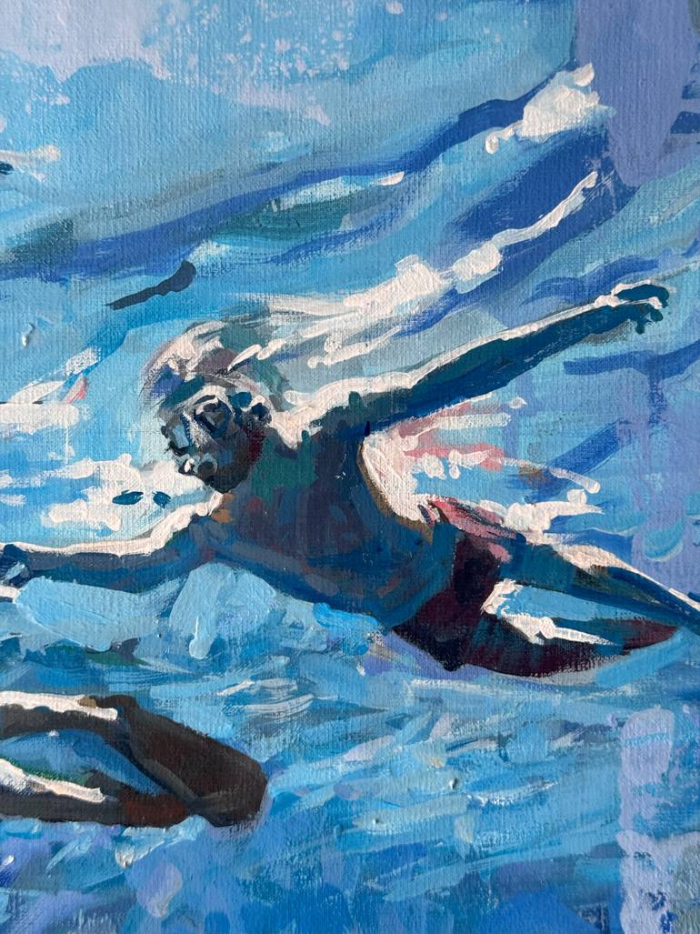 Original Figurative Water Painting by Marco Ortolan