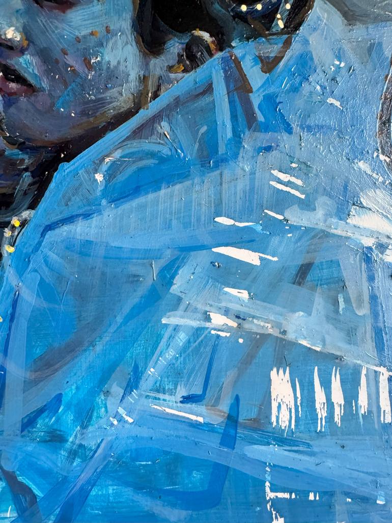 Original Impressionism Love Painting by Marco Ortolan