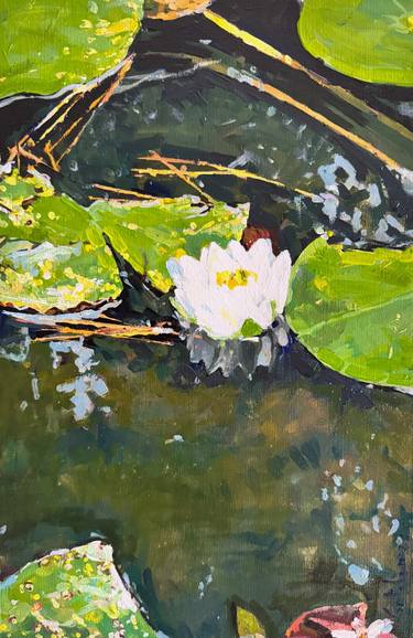 Original Impressionism Botanic Paintings by Marco Ortolan