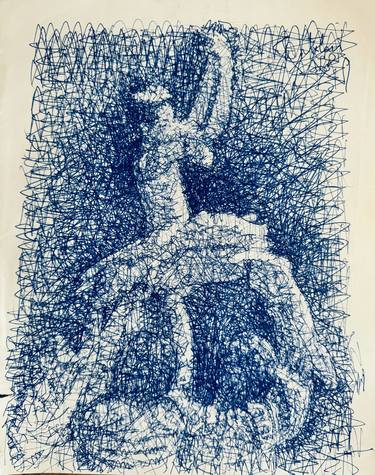 Original Figurative Performing Arts Drawings by Marco Ortolan