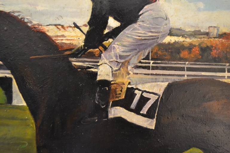 Original Figurative Sports Painting by Marco Ortolan