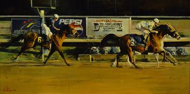 Print of Realism Sports Paintings by Marco Ortolan