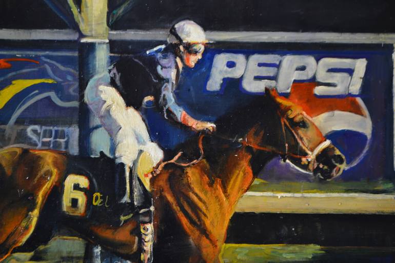 Original Realism Sports Painting by Marco Ortolan