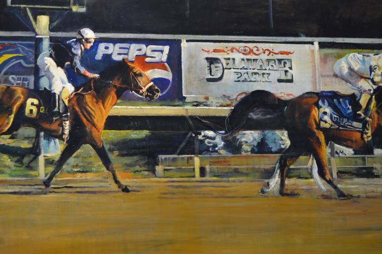 Original Realism Sports Painting by Marco Ortolan
