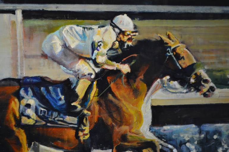 Original Realism Sports Painting by Marco Ortolan