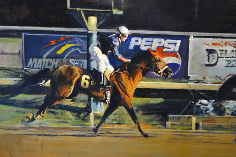 Original Realism Sports Painting by Marco Ortolan