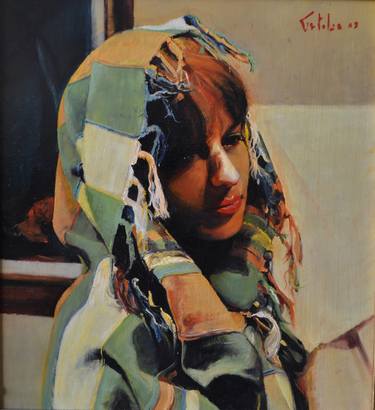 Original Realism Women Paintings by Marco Ortolan