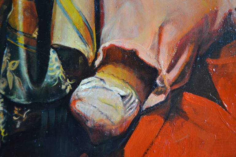 Original Realism Children Painting by Marco Ortolan