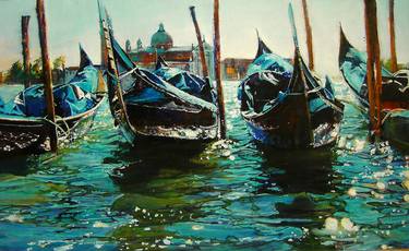 Print of Ship Paintings by Marco Ortolan