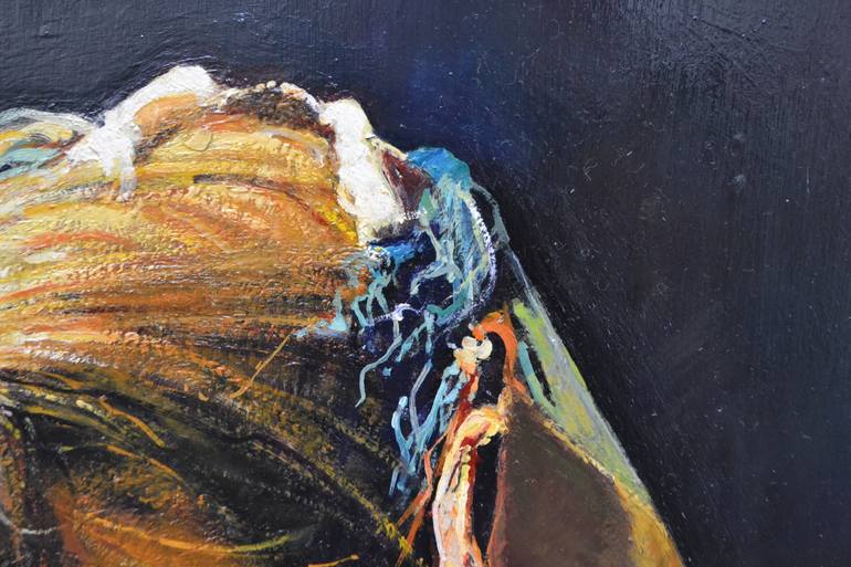 Original Figurative Religion Painting by Marco Ortolan