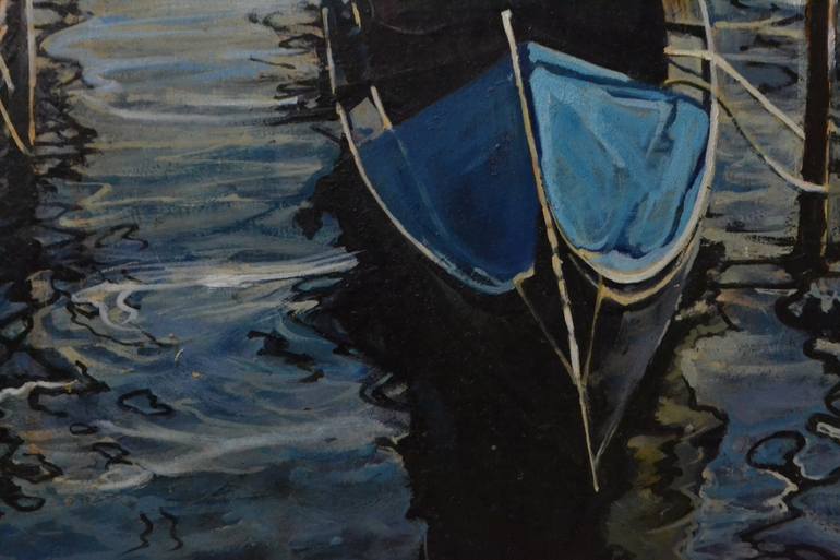 Original Realism Boat Painting by Marco Ortolan