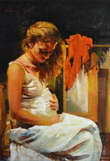 Print of Figurative Family Paintings by Marco Ortolan