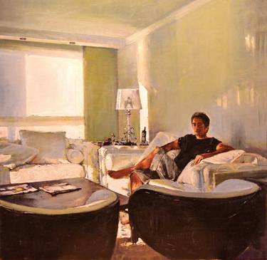 Print of Figurative Interiors Paintings by Marco Ortolan
