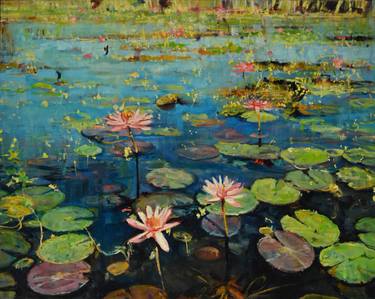 Waterlilies ( SOLD ) thumb