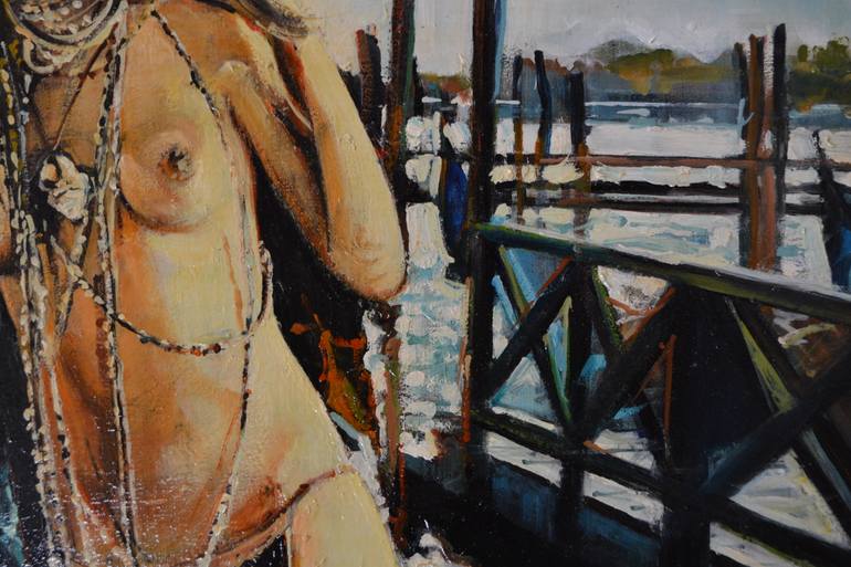 Original Figurative Seascape Painting by Marco Ortolan