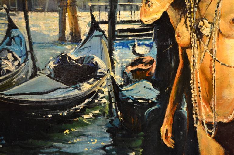 Original Figurative Seascape Painting by Marco Ortolan