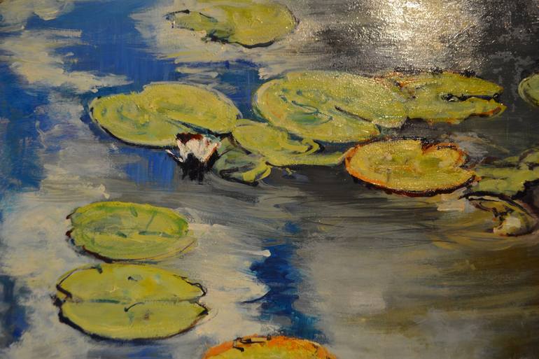 Original Impressionism Botanic Painting by Marco Ortolan