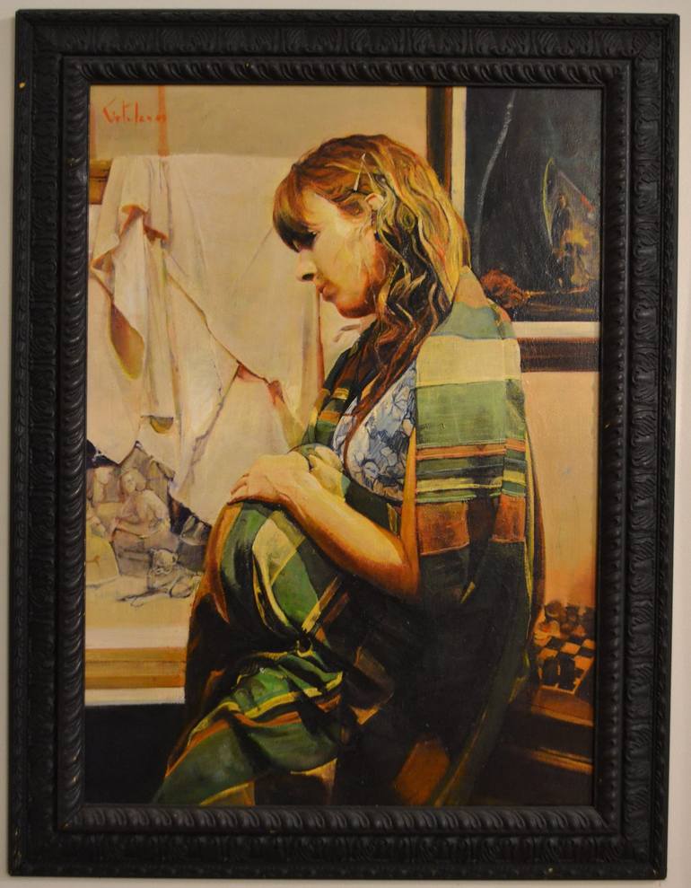 Original Women Painting by Marco Ortolan