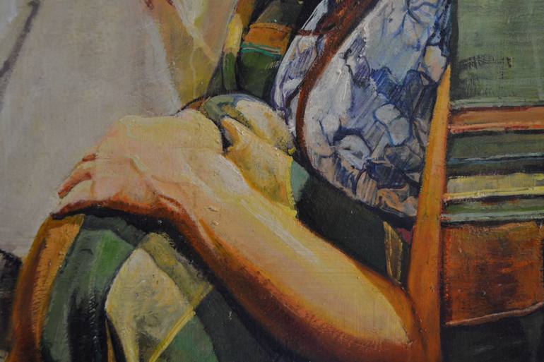 Original Figurative Women Painting by Marco Ortolan