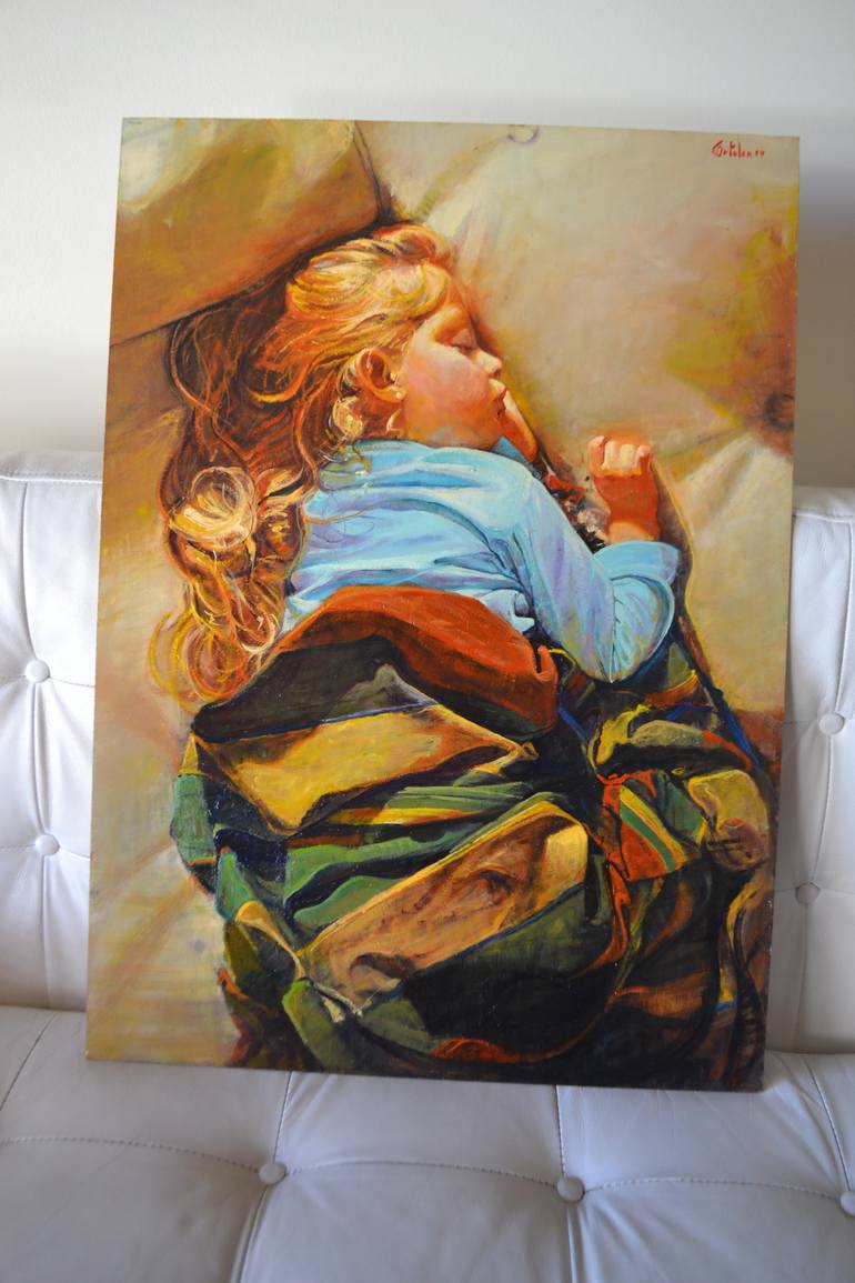 Original Kids Painting by Marco Ortolan