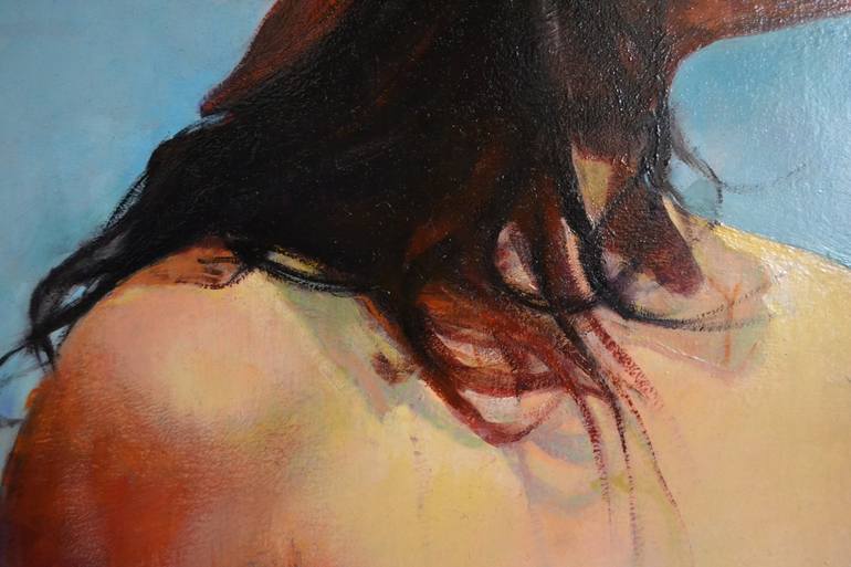 Original Figurative Nude Painting by Marco Ortolan