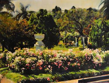 Print of Figurative Garden Paintings by Marco Ortolan