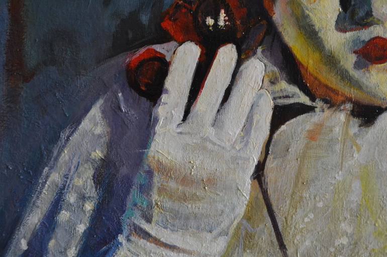 Original Figurative Pop Culture/Celebrity Painting by Marco Ortolan